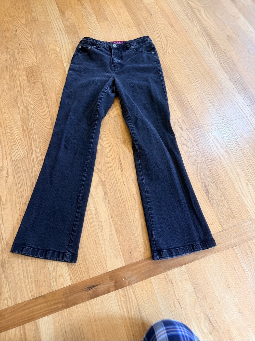 Ladies Size 6 "Westport" Black Flare Jeans - Wide Leg GUC